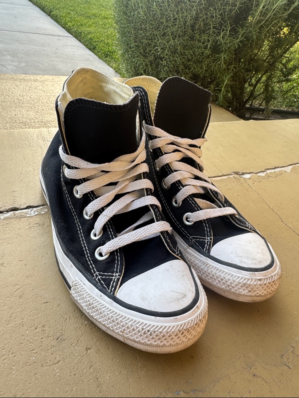CONVERSE Womens Chuck Taylor All Star Black High Top Shoes
